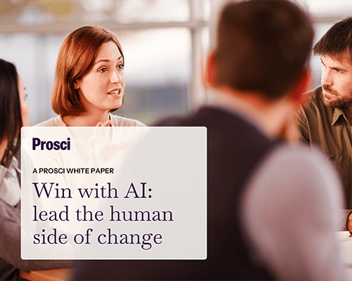 Win With AI Lead the Human Side of Change white paper