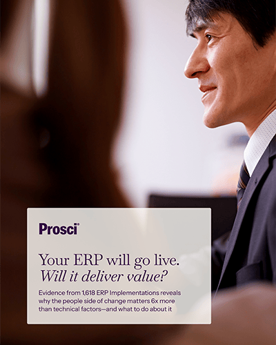 Your ERP will go live. Will it deliver value cover page