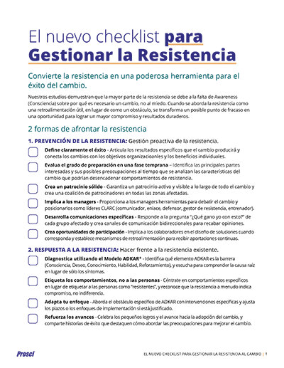 Resistance Checklist-ES portada