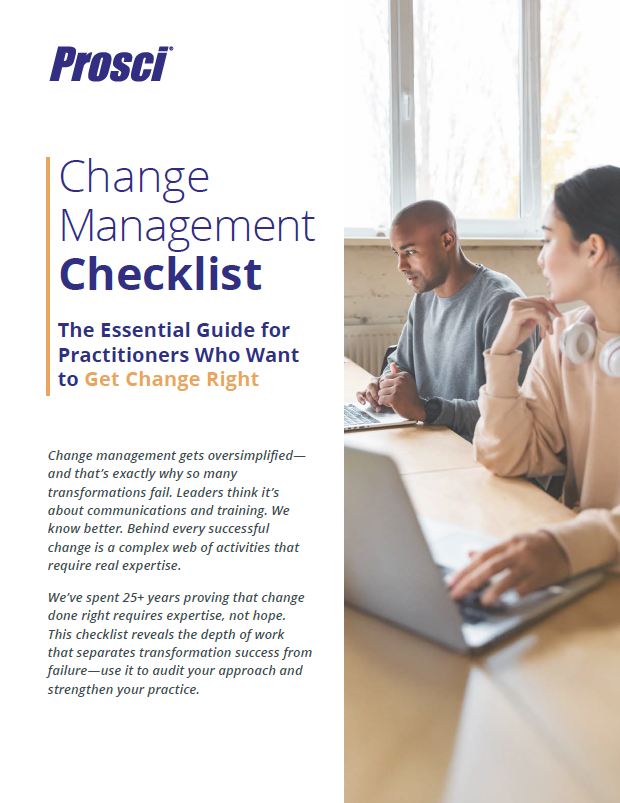 Change Management Checklist Thumbnail